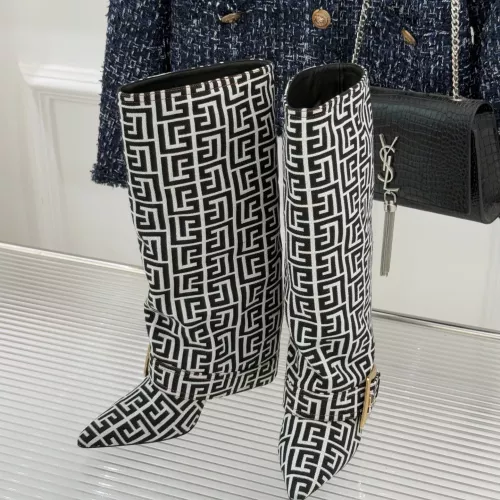 Replica Balmain Boots For Women #1374179 $155.00 USD for Wholesale
