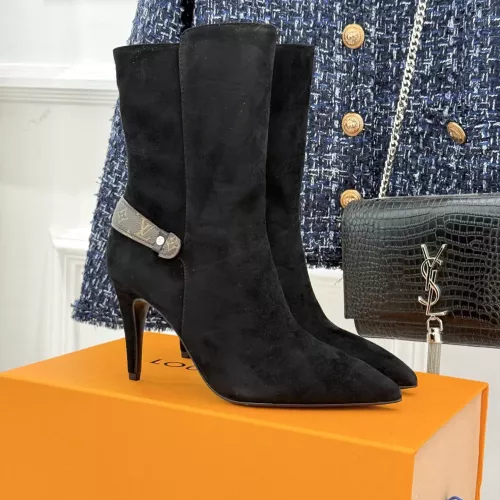 Wholesale Louis Vuitton Boots For Women #1374181 $170.00 USD, Wholesale Quality Replica Louis Vuitton Boots