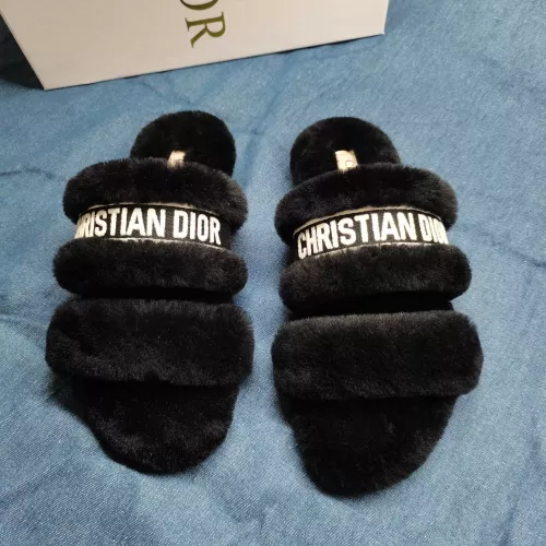 Wholesale Christian Dior Slippers For Women #1374187 $92.00 USD, Wholesale Quality Replica Christian Dior Slippers