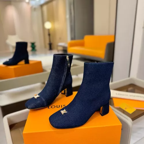 Wholesale Louis Vuitton Boots For Women #1374190 $145.00 USD, Wholesale Quality Replica Louis Vuitton Boots