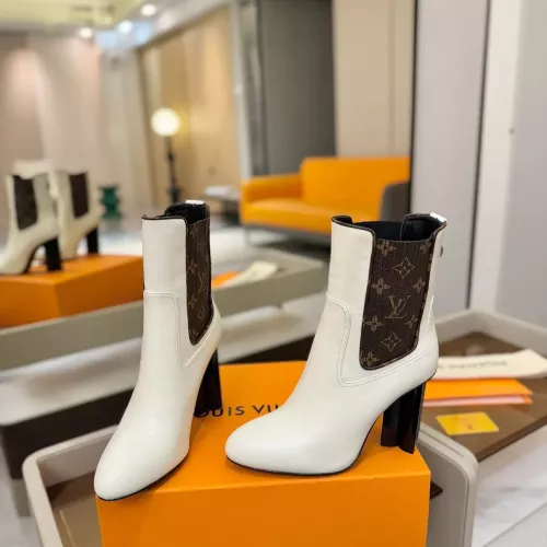 Wholesale Louis Vuitton Boots For Women #1374203 $160.00 USD, Wholesale Quality Replica Louis Vuitton Boots