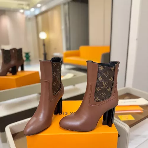 Wholesale Louis Vuitton Boots For Women #1374205 $160.00 USD, Wholesale Quality Replica Louis Vuitton Boots