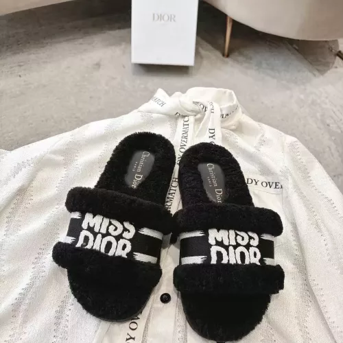 Wholesale Christian Dior Slippers For Women #1374217 $85.00 USD, Wholesale Quality Replica Christian Dior Slippers