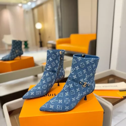 Wholesale Louis Vuitton Boots For Women #1374219 $150.00 USD, Wholesale Quality Replica Louis Vuitton Boots