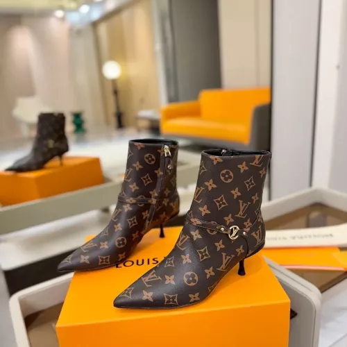 Wholesale Louis Vuitton Boots For Women #1374220 $150.00 USD, Wholesale Quality Replica Louis Vuitton Boots