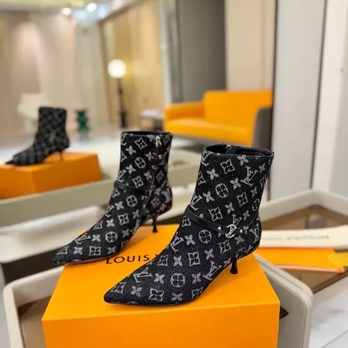 Wholesale Louis Vuitton Boots For Women #1374221 $150.00 USD, Wholesale Quality Replica Louis Vuitton Boots