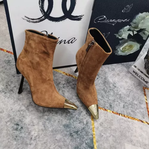 Wholesale Yves Saint Laurent YSL Boots For Women #1374252 $145.00 USD, Wholesale Quality Replica Yves Saint Laurent YSL Boots