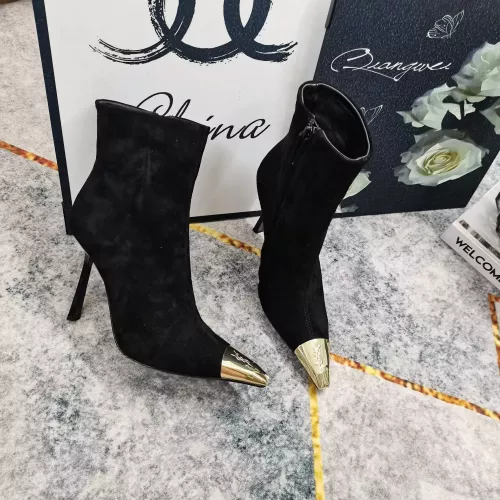 Wholesale Yves Saint Laurent YSL Boots For Women #1374253 $145.00 USD, Wholesale Quality Replica Yves Saint Laurent YSL Boots