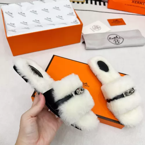 Replica Hermes Slippers For Women #1374259 $96.00 USD for Wholesale