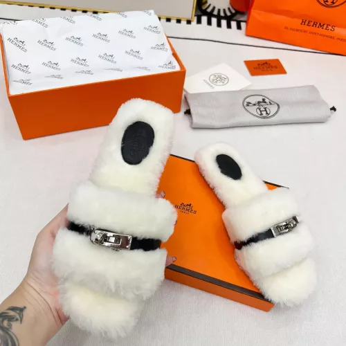 Replica Hermes Slippers For Women #1374259 $96.00 USD for Wholesale