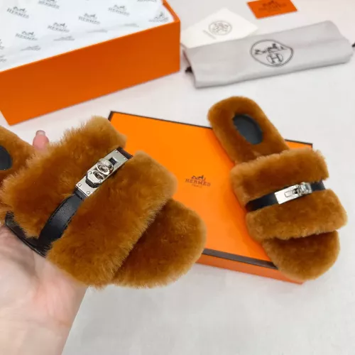 Replica Hermes Slippers For Women #1374260 $96.00 USD for Wholesale