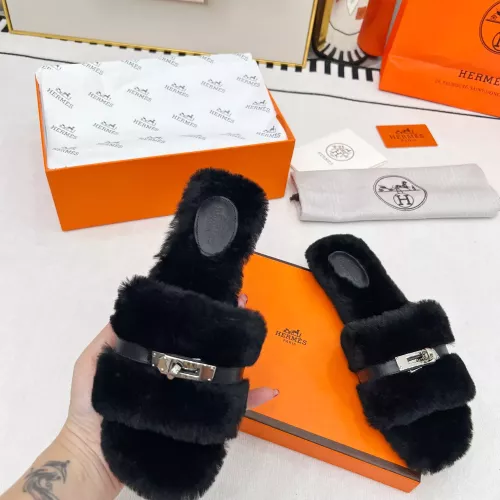Replica Hermes Slippers For Women #1374261 $96.00 USD for Wholesale