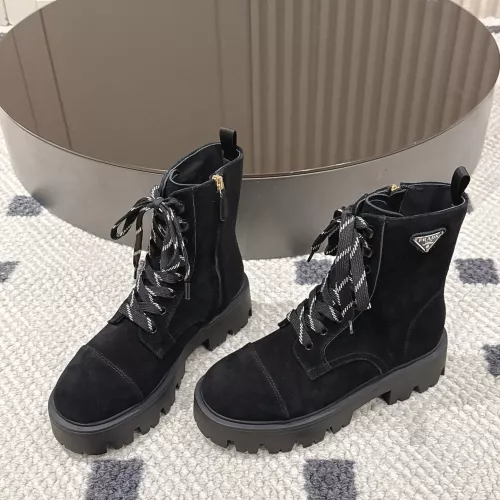 Wholesale Prada Boots For Women #1374277 $112.00 USD, Wholesale Quality Replica Prada Boots