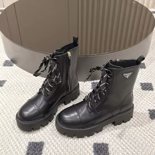 Wholesale Prada Boots For Women #1374278 $112.00 USD, Wholesale Quality Replica Prada Boots