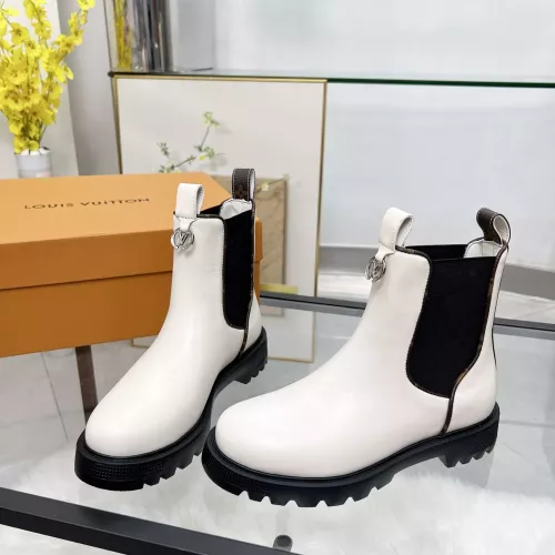 Wholesale Louis Vuitton Boots For Women #1374323 $98.00 USD, Wholesale Quality Replica Louis Vuitton Boots