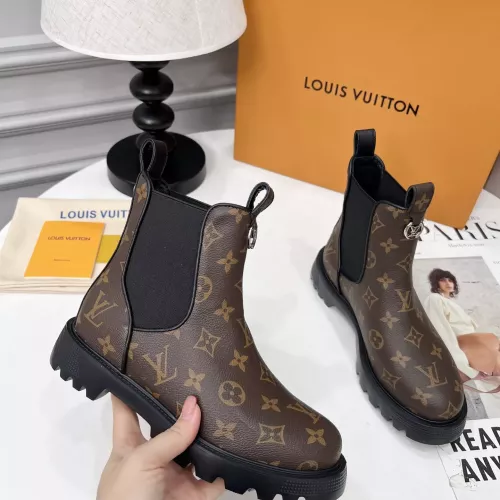Wholesale Louis Vuitton Boots For Women #1374324 $98.00 USD, Wholesale Quality Replica Louis Vuitton Boots