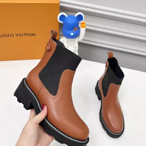 Wholesale Louis Vuitton Boots For Women #1374328 $100.00 USD, Wholesale Quality Replica Louis Vuitton Boots