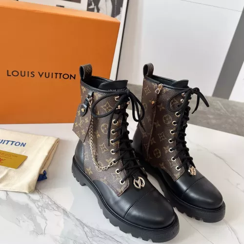 Wholesale Louis Vuitton Boots For Women #1374333 $108.00 USD, Wholesale Quality Replica Louis Vuitton Boots