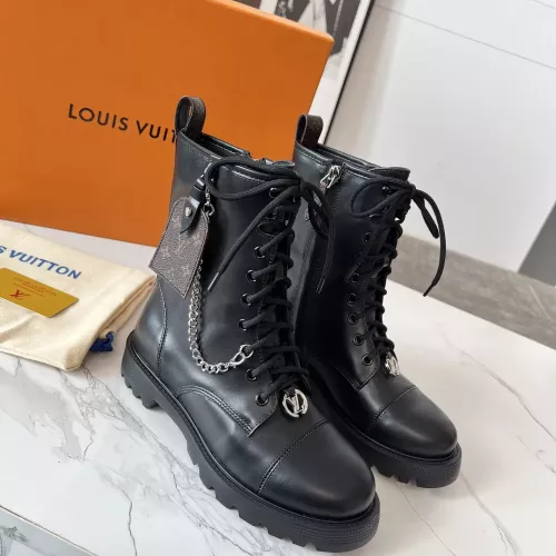 Wholesale Louis Vuitton Boots For Women #1374334 $108.00 USD, Wholesale Quality Replica Louis Vuitton Boots