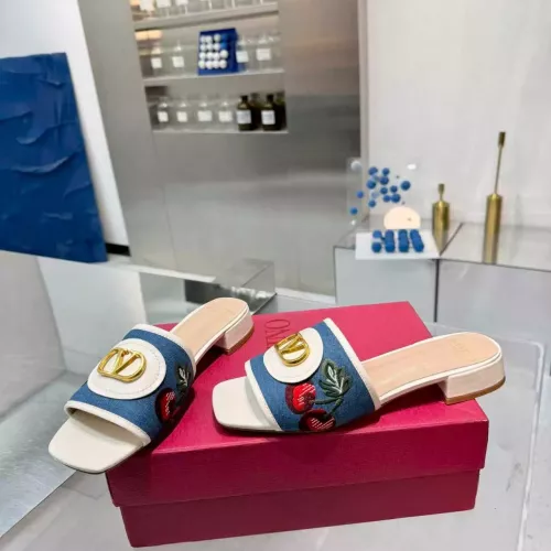 Replica Valentino Slippers For Women #1374345 $96.00 USD for Wholesale