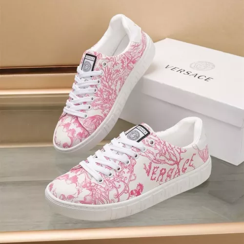 Wholesale Versace Casual Shoes For Men #1374471 $88.00 USD, Wholesale Quality Replica Versace Casual Shoes