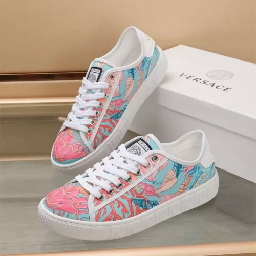Wholesale Versace Casual Shoes For Men #1374472 $88.00 USD, Wholesale Quality Replica Versace Casual Shoes