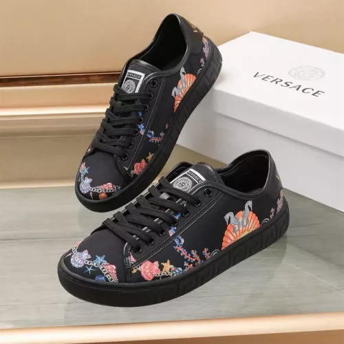 Wholesale Versace Casual Shoes For Men #1374473 $88.00 USD, Wholesale Quality Replica Versace Casual Shoes