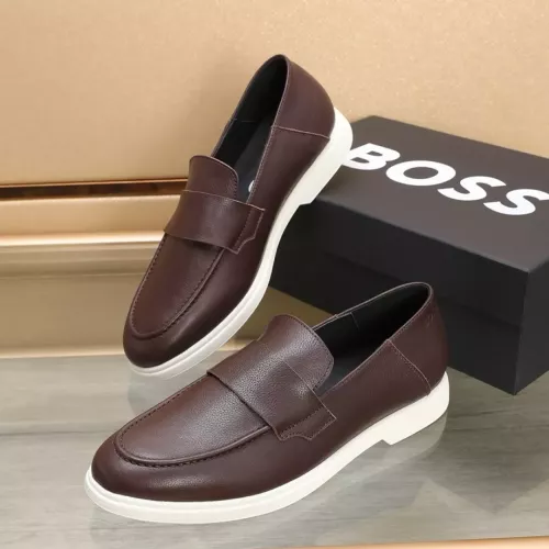 Wholesale Boss Leather Shoes For Men #1374476 $96.00 USD, Wholesale Quality Replica Boss Leather Shoes