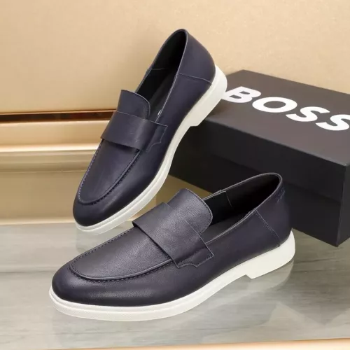 Wholesale Boss Leather Shoes For Men #1374477 $96.00 USD, Wholesale Quality Replica Boss Leather Shoes