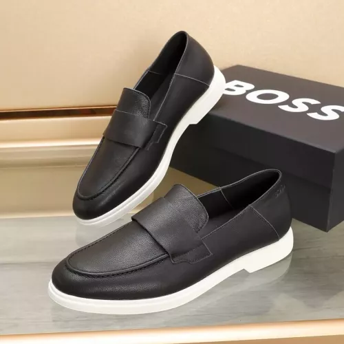 Wholesale Boss Leather Shoes For Men #1374478 $96.00 USD, Wholesale Quality Replica Boss Leather Shoes