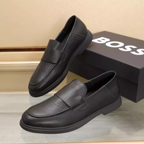 Wholesale Boss Leather Shoes For Men #1374479 $96.00 USD, Wholesale Quality Replica Boss Leather Shoes