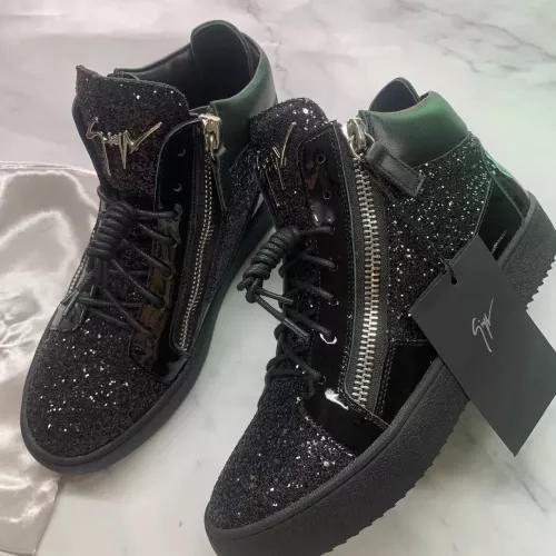 Replica Giuseppe Zanotti High Tops Shoes For Men #1374492 $98.00 USD for Wholesale