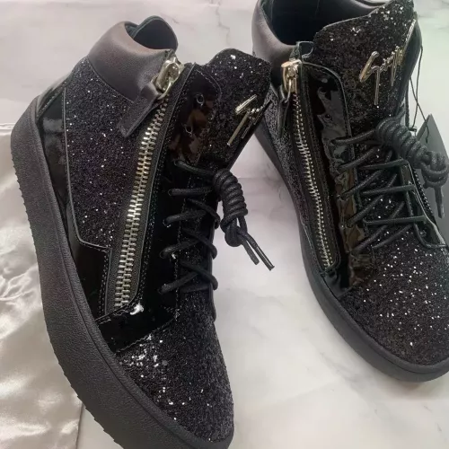 Wholesale Giuseppe Zanotti High Tops Shoes For Women #1374493 $98.00 USD, Wholesale Quality Replica Giuseppe Zanotti High Tops Shoes