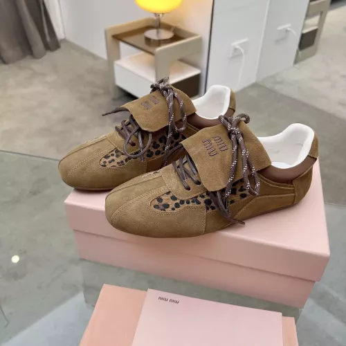 Wholesale MIU MIU Casual Shoes For Women #1374524 $88.00 USD, Wholesale Quality Replica MIU MIU Casual Shoes