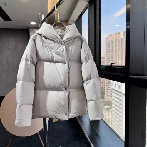 Wholesale Canada Goose Down Feather Coat Long Sleeved For Women #1374531 $290.91 USD, Wholesale Quality Replica Canada Goose Down Feather Coat