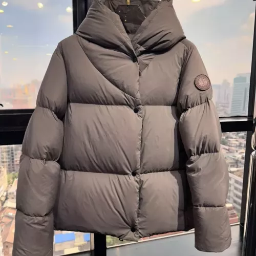 Wholesale Canada Goose Down Feather Coat Long Sleeved For Women #1374532 $290.91 USD, Wholesale Quality Replica Canada Goose Down Feather Coat