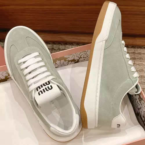 Wholesale MIU MIU Casual Shoes For Women #1374539 $100.00 USD, Wholesale Quality Replica MIU MIU Casual Shoes