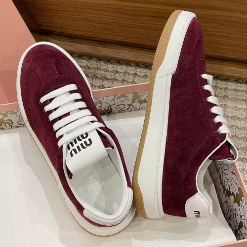 Wholesale MIU MIU Casual Shoes For Women #1374541 $100.00 USD, Wholesale Quality Replica MIU MIU Casual Shoes