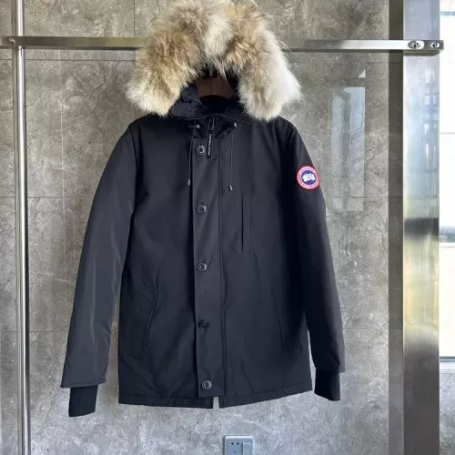 Wholesale Canada Goose Down Feather Coat Long Sleeved For Men #1374543 $205.00 USD, Wholesale Quality Replica Canada Goose Down Feather Coat