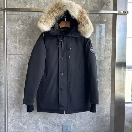 Wholesale Canada Goose Down Feather Coat Long Sleeved For Men #1374544 $205.00 USD, Wholesale Quality Replica Canada Goose Down Feather Coat