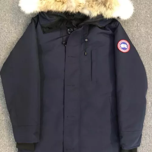 Wholesale Canada Goose Down Feather Coat Long Sleeved For Men #1374545 $205.00 USD, Wholesale Quality Replica Canada Goose Down Feather Coat