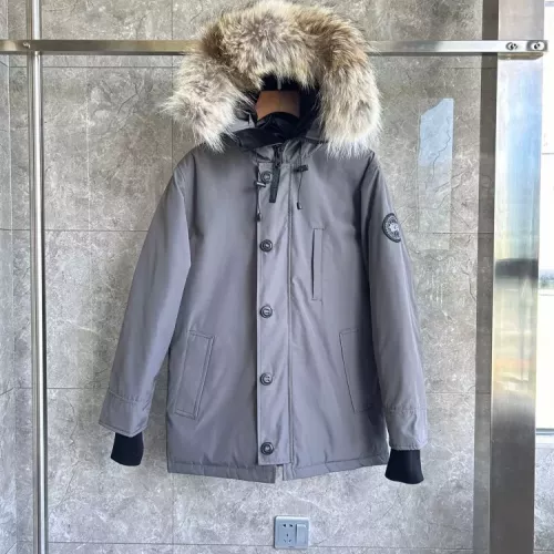 Wholesale Canada Goose Down Feather Coat Long Sleeved For Men #1374546 $205.00 USD, Wholesale Quality Replica Canada Goose Down Feather Coat