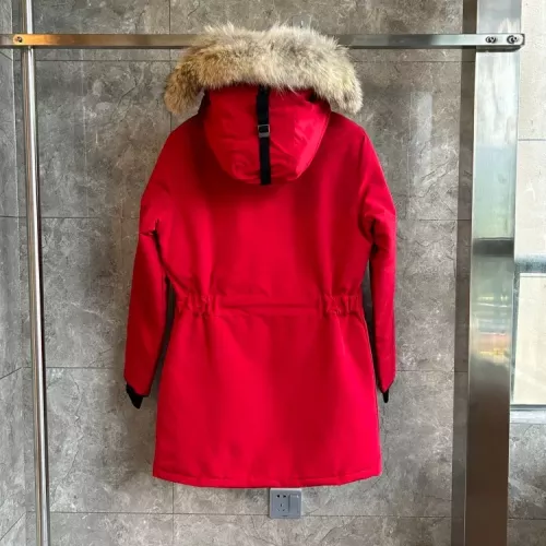 Replica Canada Goose Down Feather Coat Long Sleeved For Women #1374550 $205.00 USD for Wholesale