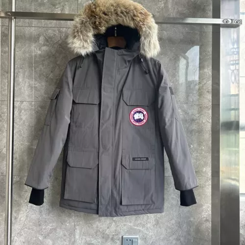Wholesale Canada Goose Down Feather Coat Long Sleeved For Men #1374555 $172.00 USD, Wholesale Quality Replica Canada Goose Down Feather Coat