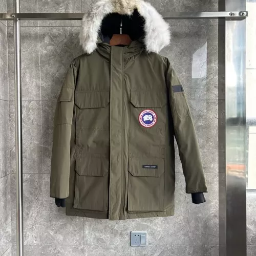 Wholesale Canada Goose Down Feather Coat Long Sleeved For Men #1374565 $172.00 USD, Wholesale Quality Replica Canada Goose Down Feather Coat