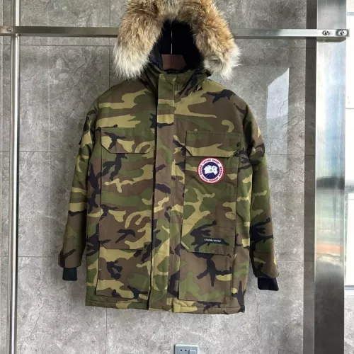 Wholesale Canada Goose Down Feather Coat Long Sleeved For Men #1374566 $172.00 USD, Wholesale Quality Replica Canada Goose Down Feather Coat