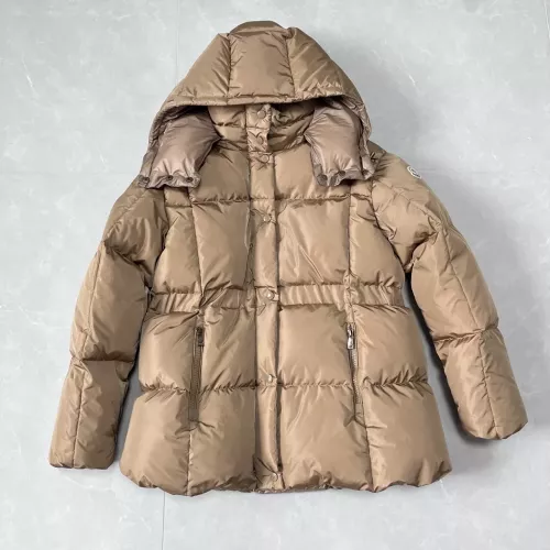 Wholesale Moncler Down Feather Coat Long Sleeved For Women #1374569 $170.00 USD, Wholesale Quality Replica Moncler Down Feather Coat