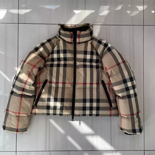 Wholesale Burberry Down Feather Coat Long Sleeved For Women #1374590 $170.00 USD, Wholesale Quality Replica Burberry Down Feather Coat
