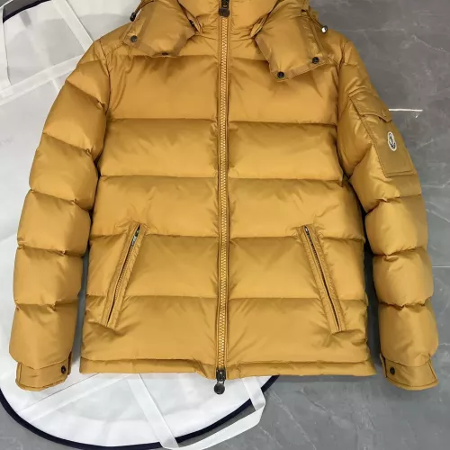 Wholesale Moncler Down Feather Coat Long Sleeved For Men #1374592 $140.00 USD, Wholesale Quality Replica Moncler Down Feather Coat