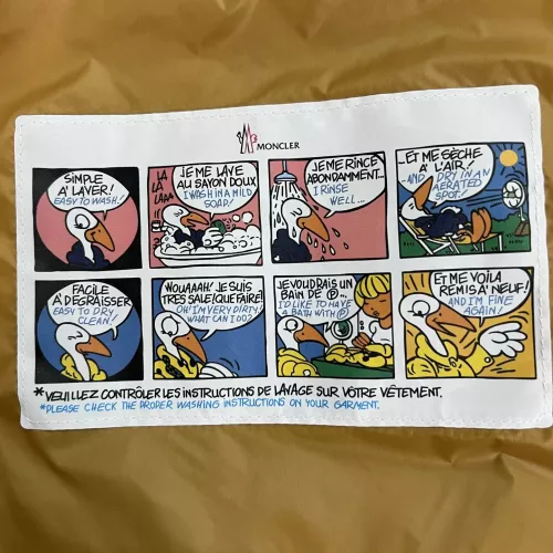 Replica Moncler Down Feather Coat Long Sleeved For Men #1374592 $140.00 USD for Wholesale